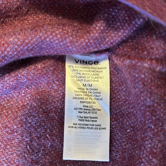 Vince ombre jacquard crew sweater- NWT - Picture 4 of 8